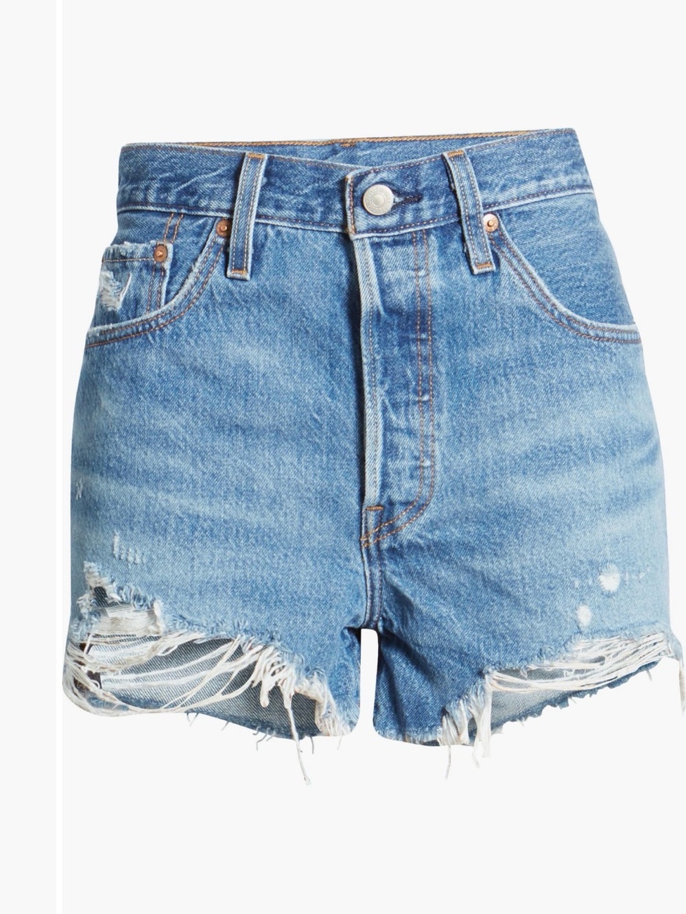 Levi’s 501 Cut Off Shorts - Picture 4 of 9